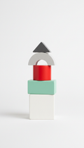 Mint Pop Color-Blocked Stacking Blocks